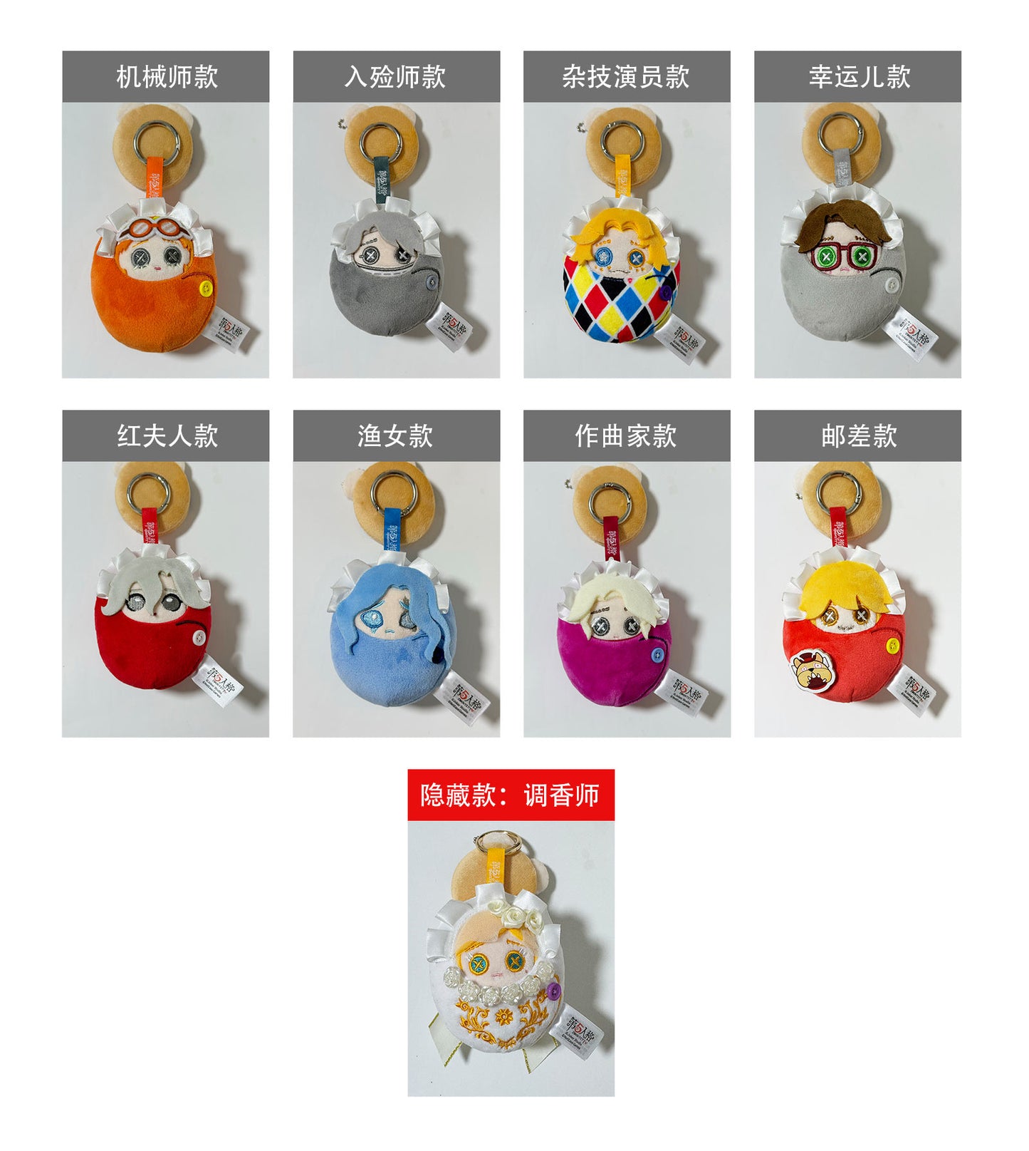 Identity V - Portable Buddy Series - Plush Blind Box