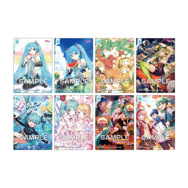 Hatsune Miku Clear Glitter Card - ENSKY