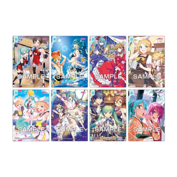 Hatsune Miku Clear Glitter Card - ENSKY
