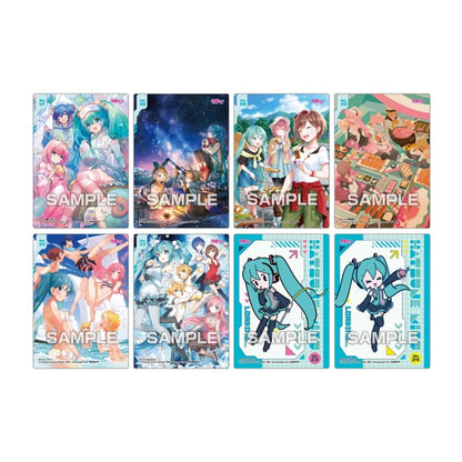 Hatsune Miku Clear Glitter Card - ENSKY
