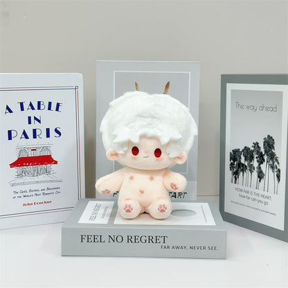 Cotton Doll with Bean Eyes - 20cm Changeable outfits Cotton Doll