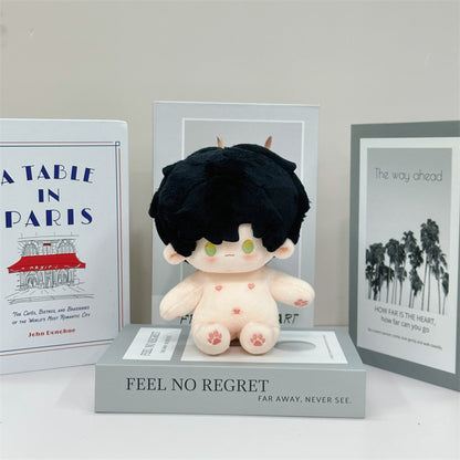 Cotton Doll with Bean Eyes - 20cm Changeable outfits Cotton Doll