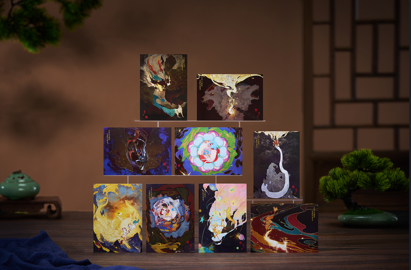 FABULOUS BEASTS - Ancient Shades Series 3 - Postcard Set