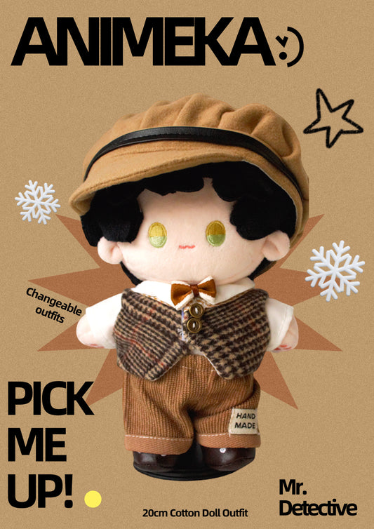 Handgemachte 20cm Plush Outfits