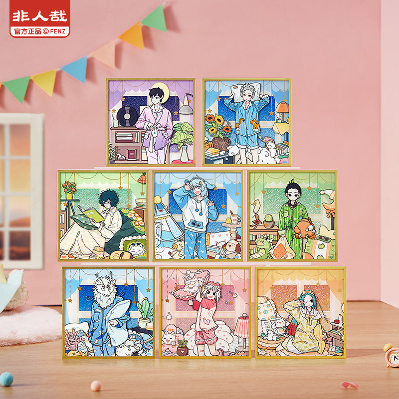 FEI REN ZAI - Pajama Party Series -  Shikishi Art Board Blind Box