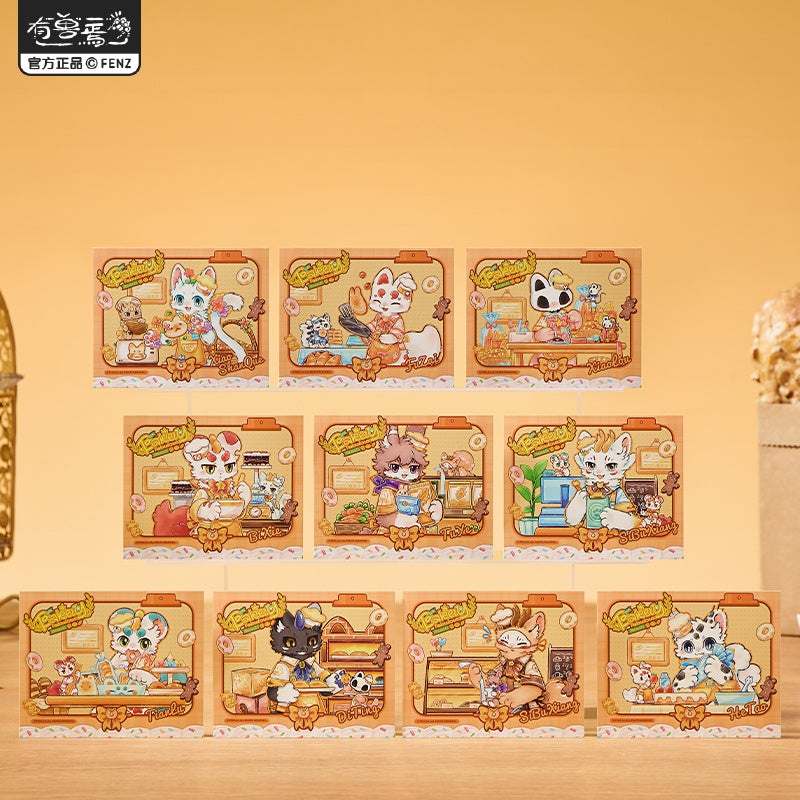 FABULOUS BEASTS - Bakery Series- Instant Photo-Style Trading Cards Blind Box