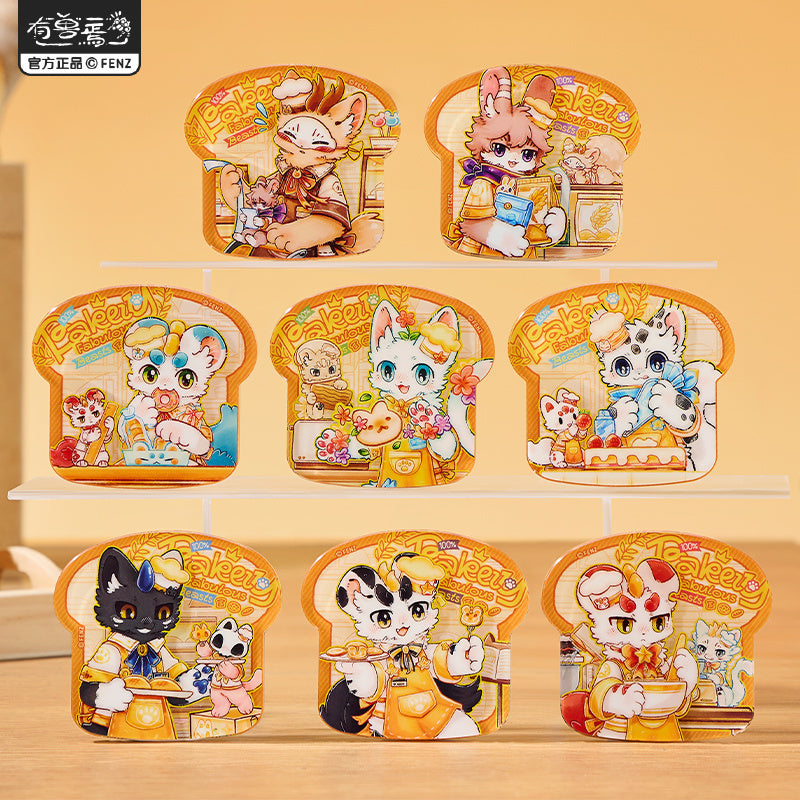 FABULOUS BEASTS - Bakery Series- Acrylic Fridge Magnet Blind Box