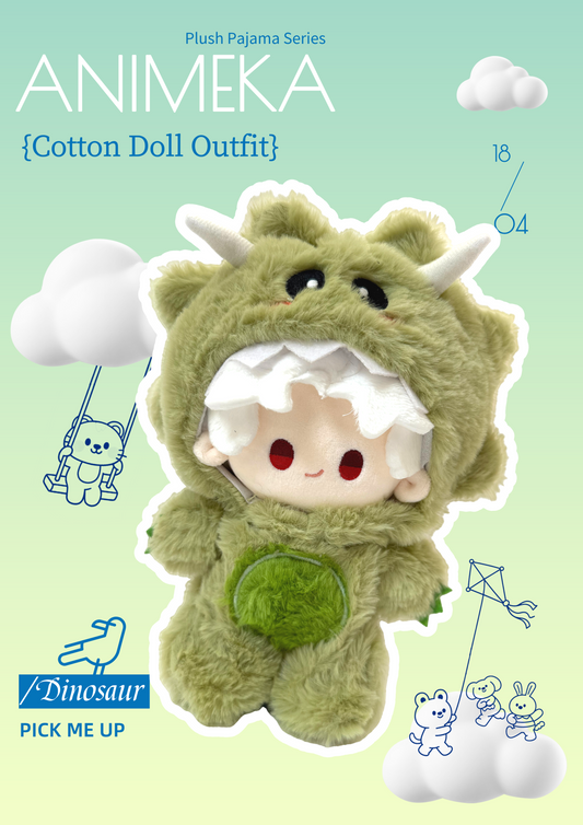 Handgemachte 20cm Plush Outfit - Plush Pajams Series